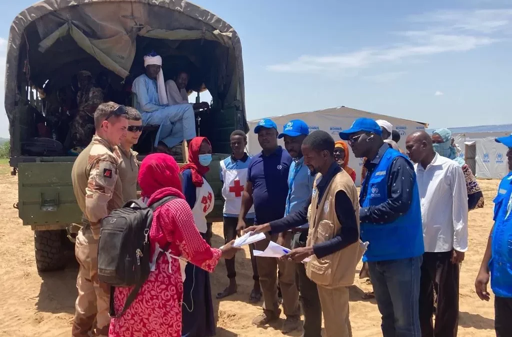 LOGISTIQUE : LA FRANCE OFFRE DES CAMIONS POUR TRANSPORTER 40,000 REFUGIES SOUDANAIS.