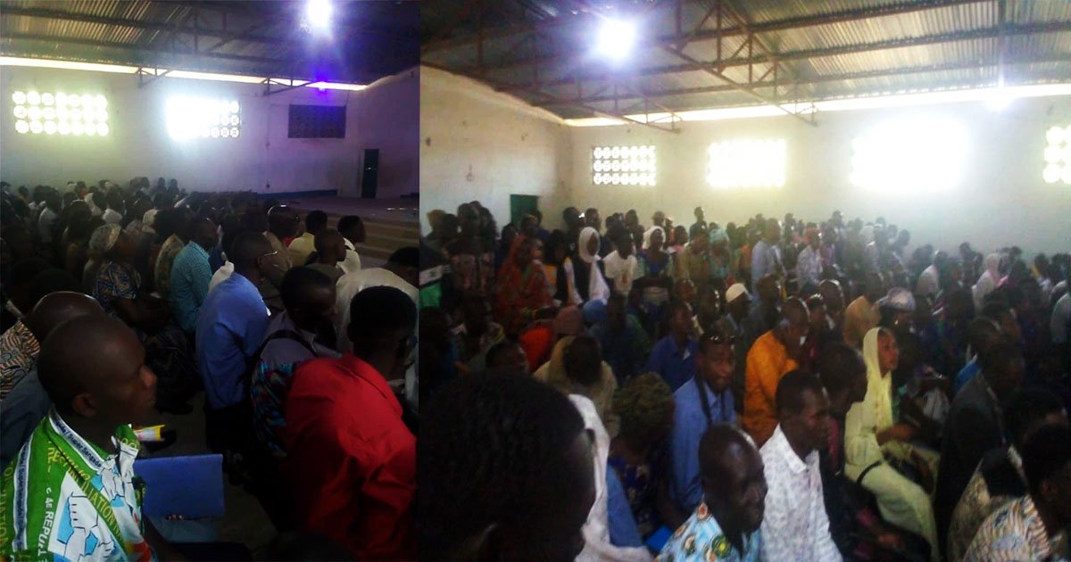 Tandjilé : La salle des spectacles du centre culturel Jean Paul II a servi des cadres à une formation des membres du bureau de vote pour la prochaine élection organisée par la CONOREC