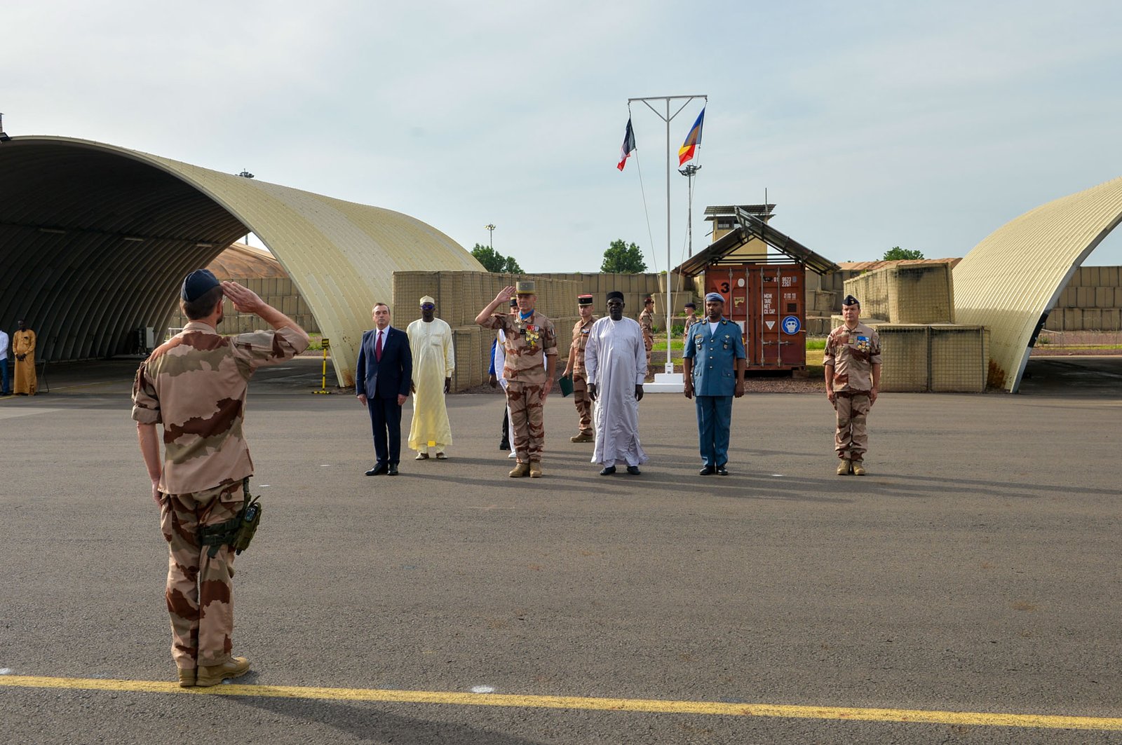 Célébration du 14 juillet : Les Forces Françaises au Sahel rendent hommage à l'alliance franco-tchadienne