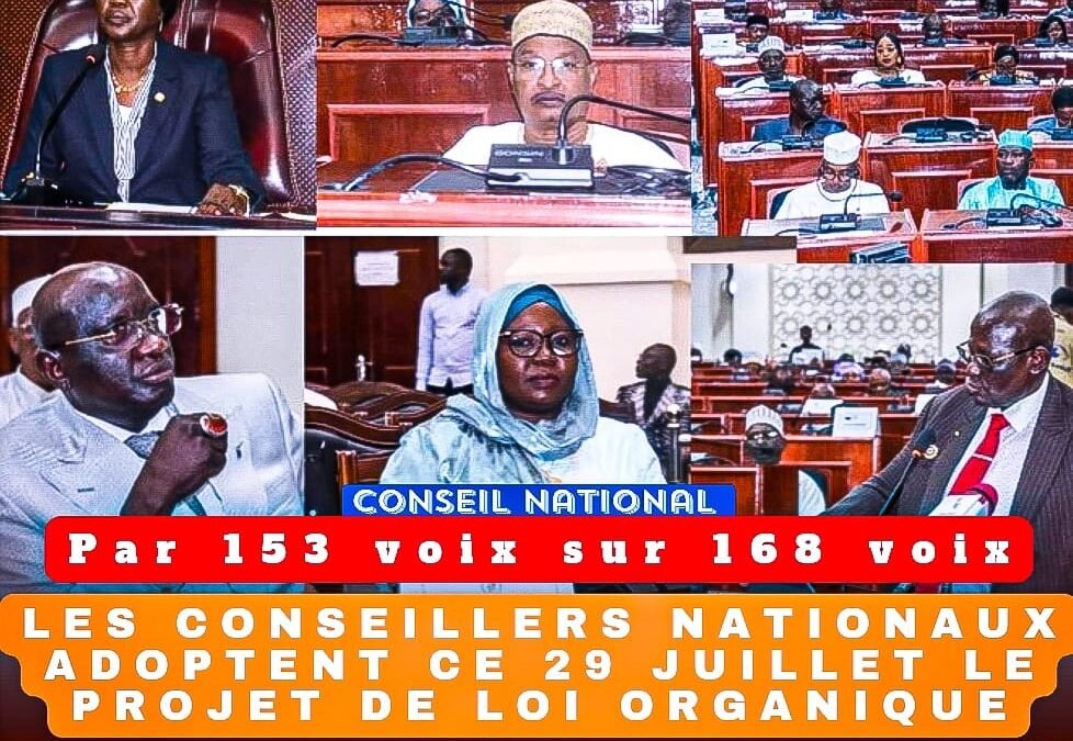 𝐔𝐧 𝐏𝐚𝐬 𝐇𝐢𝐬𝐭𝐨𝐫𝐢𝐪𝐮𝐞 : 𝐋𝐞 𝐜𝐨𝐧𝐬𝐞𝐢𝐥 𝐧𝐚𝐭𝐢𝐨𝐧𝐚𝐥 𝐀𝐝𝐨𝐩𝐭𝐞 𝐥𝐚 𝐋𝐨𝐢 𝐎𝐫𝐠𝐚𝐧𝐢𝐪𝐮𝐞 𝐬𝐮𝐫 𝐬𝐚 𝐂𝐨𝐦𝐩𝐨𝐬𝐢𝐭𝐢𝐨𝐧 𝐞𝐭 𝐬𝐞𝐬 𝐑è𝐠𝐥𝐞𝐬 𝐩𝐚𝐫 153 𝐯𝐨𝐢𝐱 𝐬𝐮𝐫 168