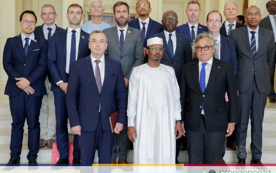 COMMUNIQUÉ | délégation du MEDEF reçue par Mahamat Idriss Deby Itno pour renforcer les liens économiques entre le Tchad et la France