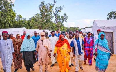 Visite conjointe aux sites d’accueil des sinistrés de N’Djamena : Une collaboration entre le Gouvernement et les Nations unies