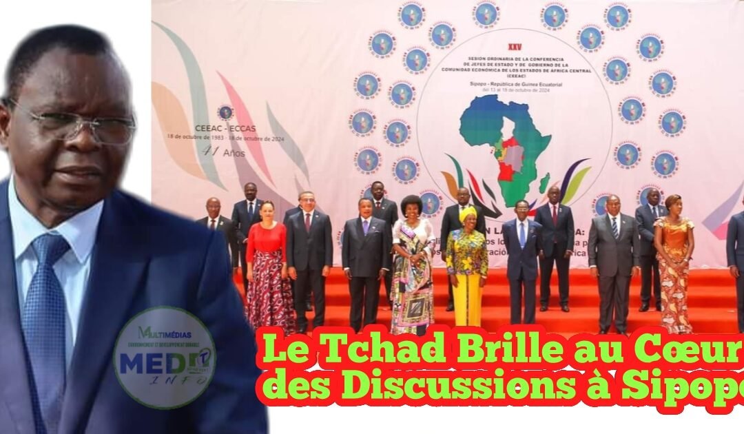 25ème Conférence de la CEEAC : Le Tchad Brille au Cœur des Discussions à Sipopo