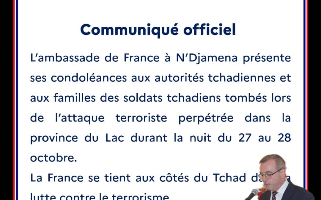 La France présente ses condoléances et réaffirme son soutien au Tchad après une attaque meurtrière de Boko Haram