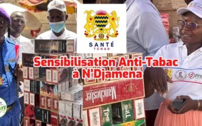 Sensibilisation Anti-Tabac à N’Djamena : Une Tournée de Trois Jours pour Protéger la Population