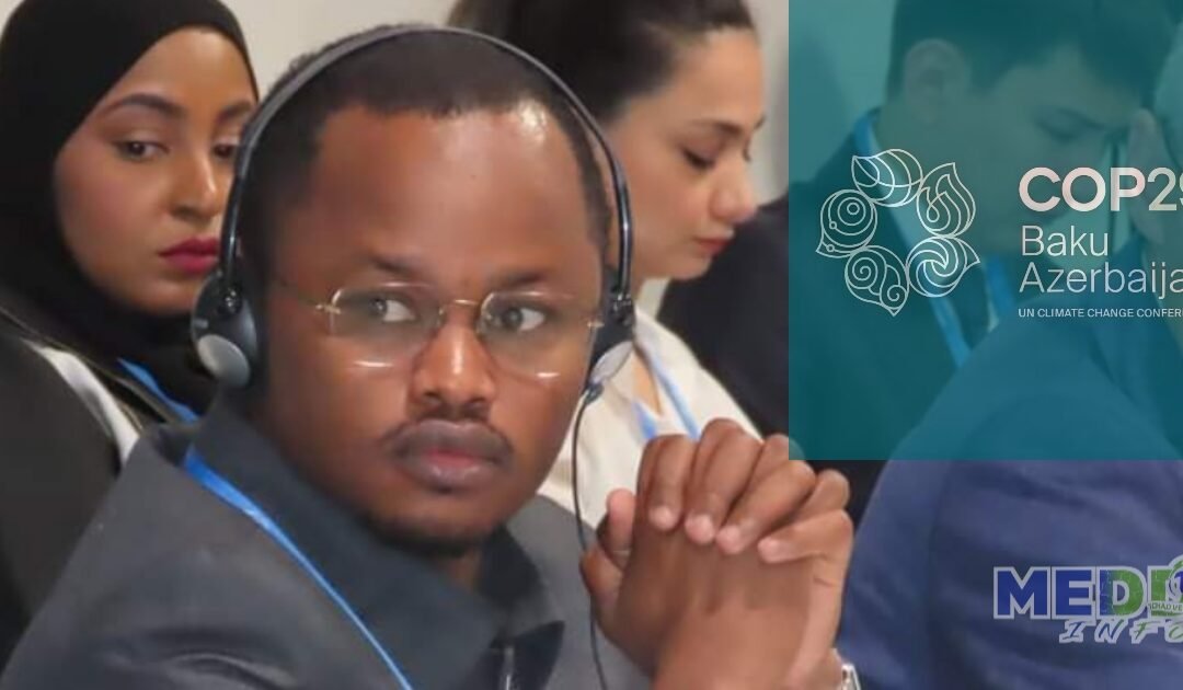COP29 : Le Tchad exige un doublement urgent du financement climatique pour sauver ses ressources en eau