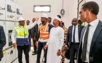 Une Vision Énergétique pour le Tchad : Le Maréchal Mahamat Idriss Deby Itno sur le Chantier de la Centrale Thermique de Djarmaya