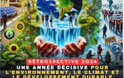 Rétrospective 2024 : Une année décisive pour l’environnement, le climat et le développement durable