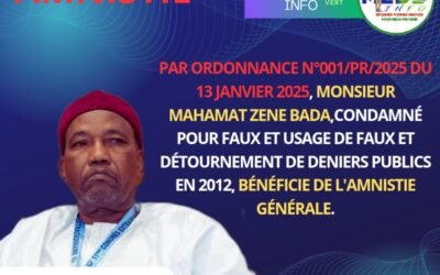 Amnistie Présidentielle : Un Nouveau Départ pour Mahamat Zène Bada