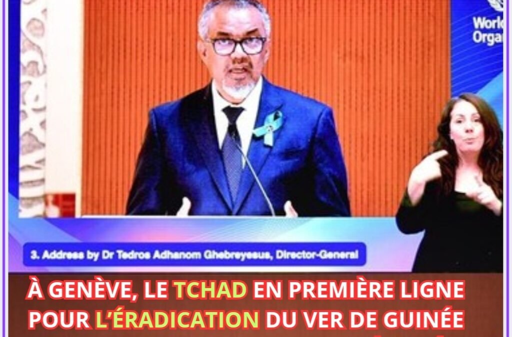 À Genève, le Tchad en première ligne pour l’éradication du ver de Guinée et des maladies tropicales négligées