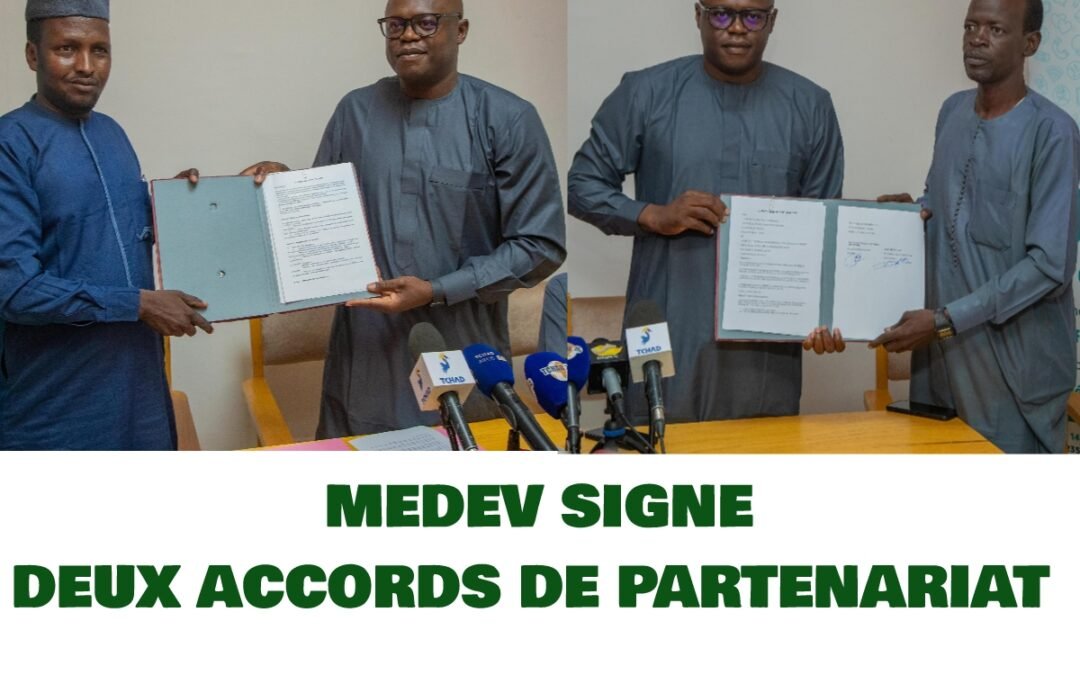 Médias et Développement : MEDEV scelle deux partenariats stratégiques pour renforcer le journalisme responsable au Tchad
