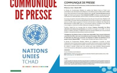 ODD au Tchad : Les Nations Unies recadrent une citation déformée et réaffirment leur soutien