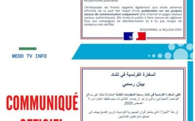 Suspension fictive des Visas- France/Tchad : L’Ambassade met fin à la rumeur et publie un communiqué officiel