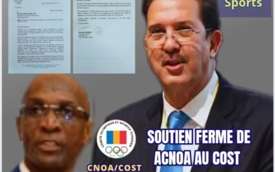 SPORT | L’ACNOA SOUTIENT FERME LE BUREAU EXÉCUTIF LÉGAL DU COST DIRIGÉ PAR IDRISS DOKONY ADIKER