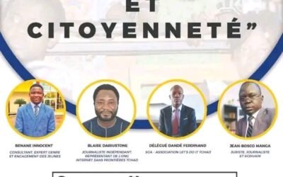 N’Djamena : La citoyenneté des jeunes au cœur d’un débat crucial