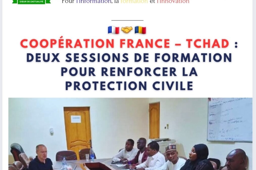 Coopération France – Tchad : deux sessions de formation pour renforcer la Protection Civile