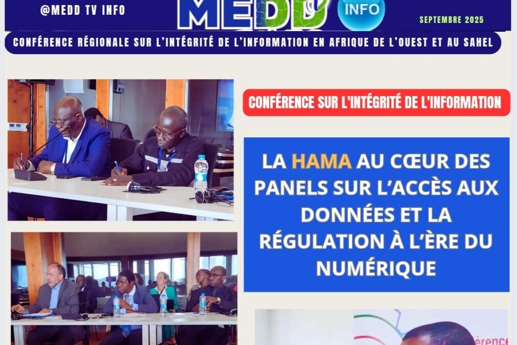 Conférence sur l’intégrité de l’information : La HAMA au cœur des panels sur l’accès aux données et la régulation à l’ère du numérique