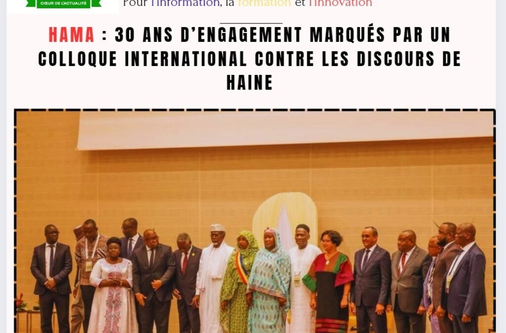 HAMA : 30 ans d’engagement marqués par un colloque international contre les discours de haine