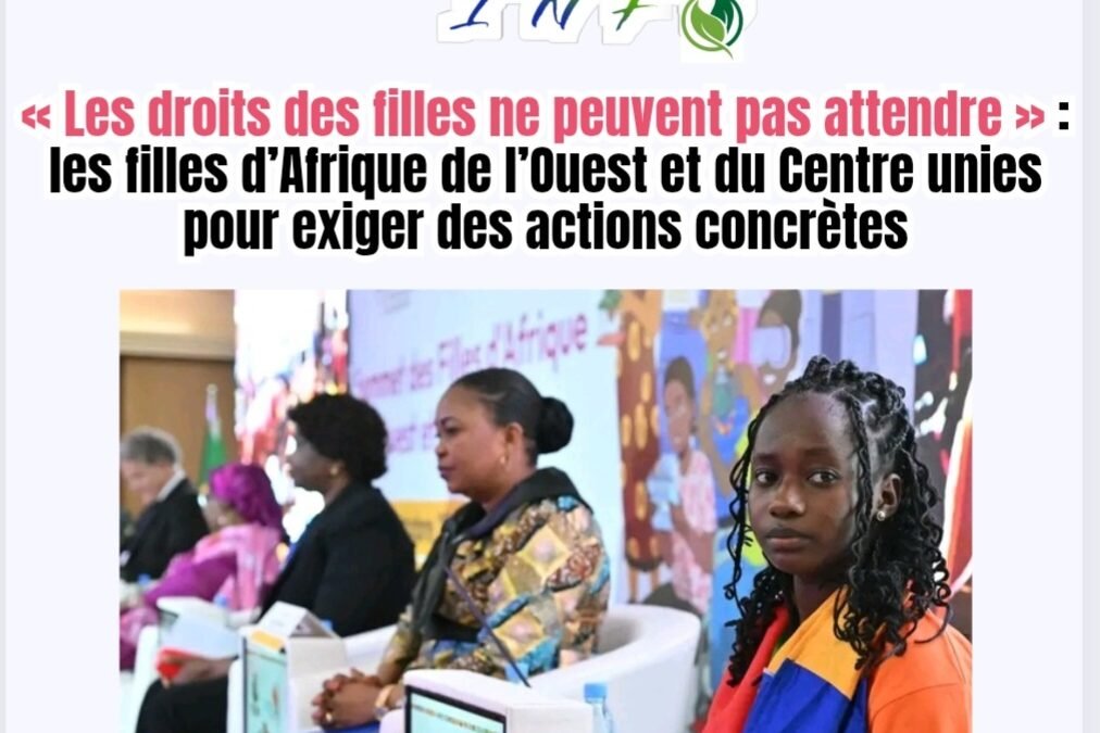 « Les droits des filles ne peuvent pas attendre » : les filles d’Afrique de l’Ouest et du Centre unies pour exiger des actions concrètes