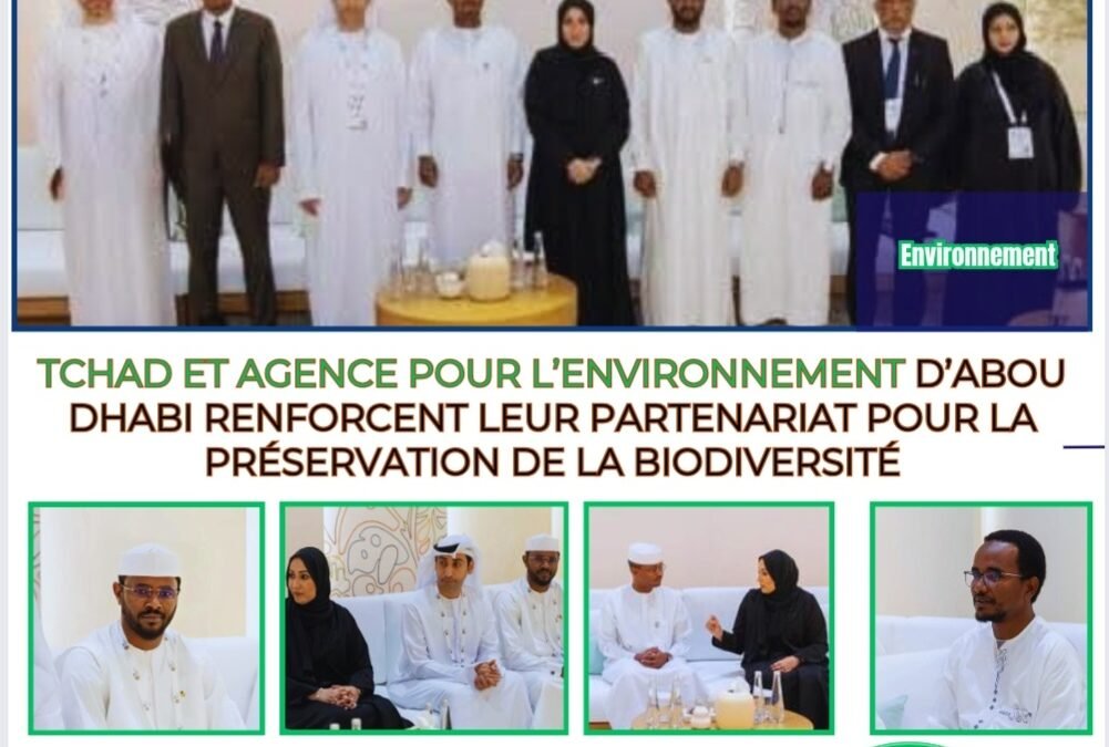 Tchad et Agence pour l’Environnement d’Abou Dhabi renforcent leur partenariat pour la préservation de la biodiversité