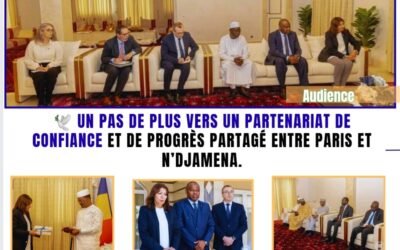 COOPÉRATION | LE PRÉSIDENT MAHAMAT IDRISS DEBY ITNO REÇOIT LA MAIRE DE PARIS, ANNE HIDALGO