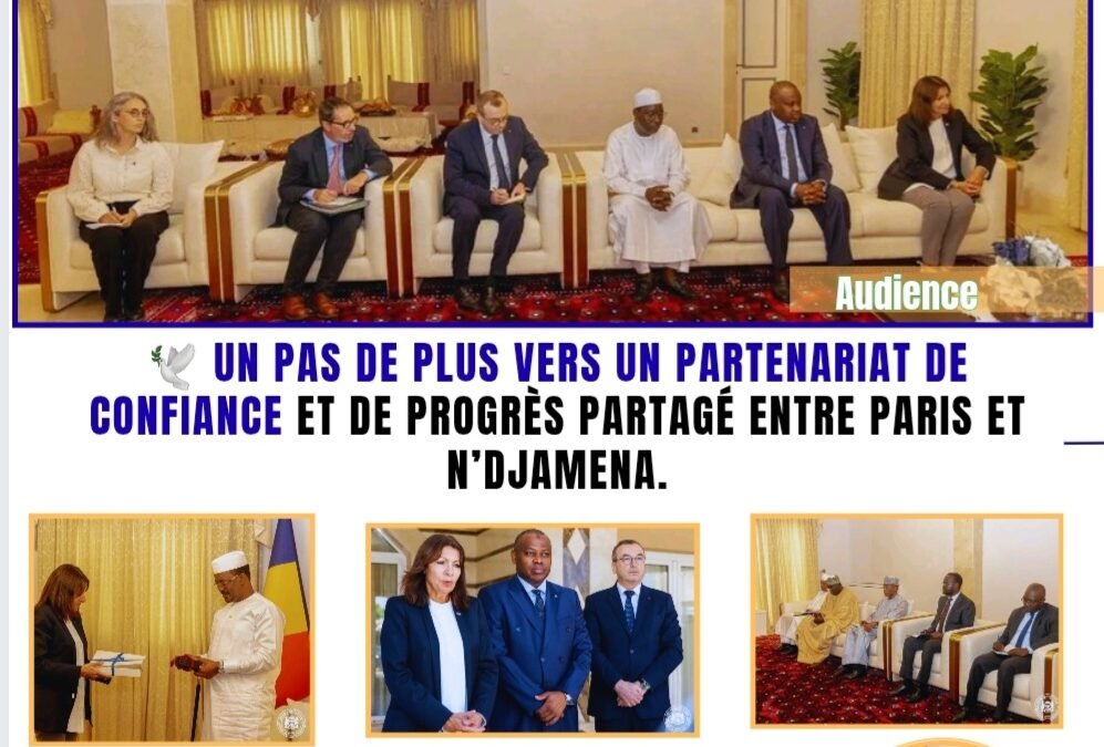 COOPÉRATION | LE PRÉSIDENT MAHAMAT IDRISS DEBY ITNO REÇOIT LA MAIRE DE PARIS, ANNE HIDALGO