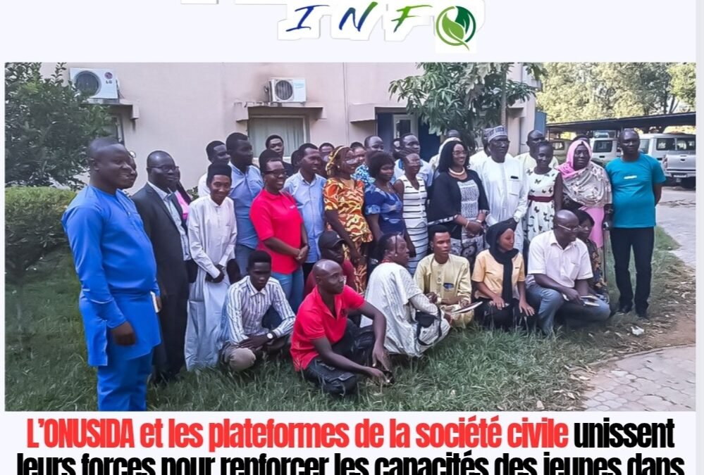 L’ONUSIDA et les plateformes de la société civile unissent leurs forces pour renforcer les capacités des jeunes dans la lutte contre le VIH/SIDA au Tchad