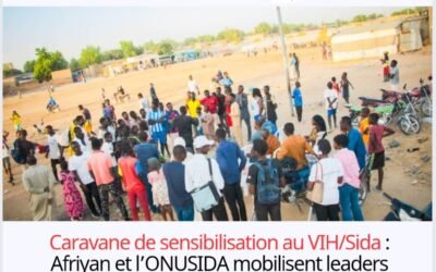 Caravane de sensibilisation au VIH/Sida : Afriyan et l’ONUSIDA mobilisent leaders communautaires et religieux pour protéger les jeunes