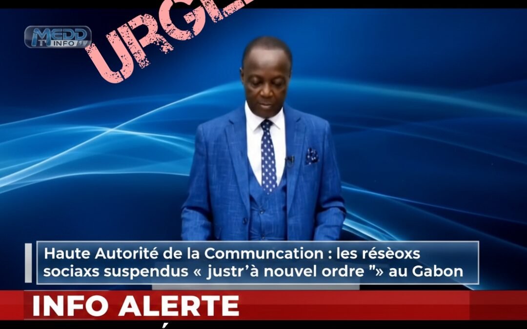 Haute Autorité de la Communication : les réseaux sociaux suspendus « jusqu’à nouvel ordre » au Gabon