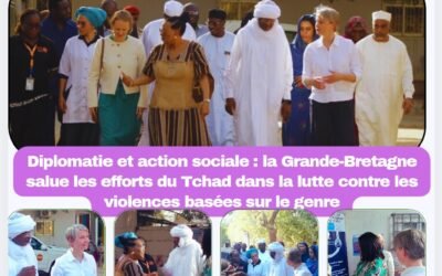 Diplomatie et action sociale : la Grande-Bretagne salue les efforts du Tchad dans la lutte contre les violences basées sur le genre