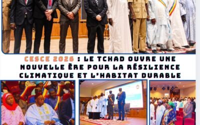 Résilience climatique et habitat durable : le CESCE lance une réflexion stratégique pour l’avenir du Tchad