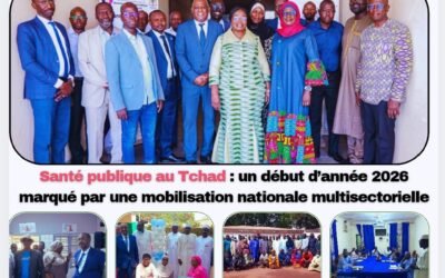 Agenda provinciale de la santé – Santé publique au Tchad : un début d’année 2026 marqué par une mobilisation nationale multisectorielle