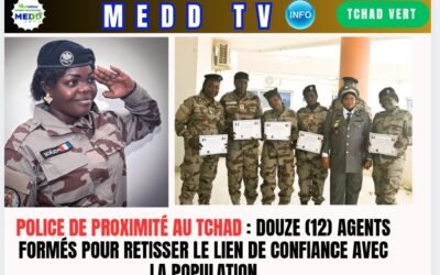 Police de proximité au Tchad : douze agents formés pour retisser le lien de confiance avec la population