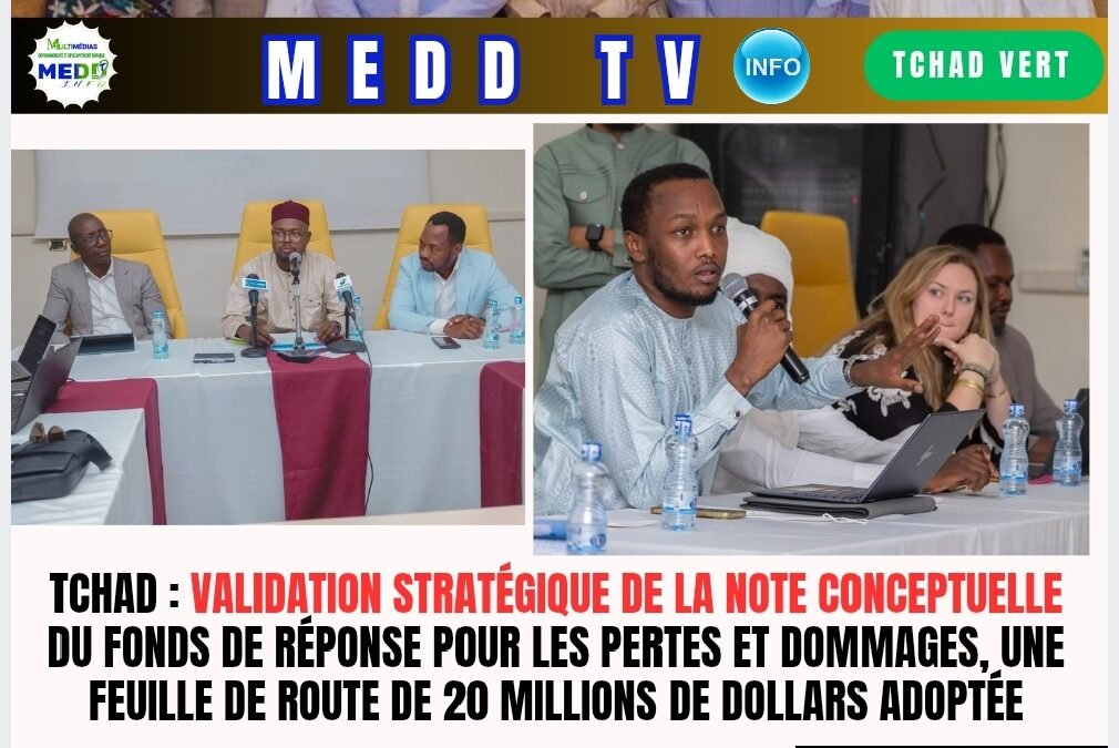 Tchad : Validation stratégique de la note conceptuelle du Fonds de Réponse pour les Pertes et Dommages, une feuille de route de 20 millions de dollars adoptée