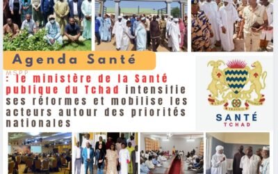 Agenda Santé : le ministÚre de la Santé publique du Tchad intensifie ses réformes et mobilise les acteurs autour des priorités nationales