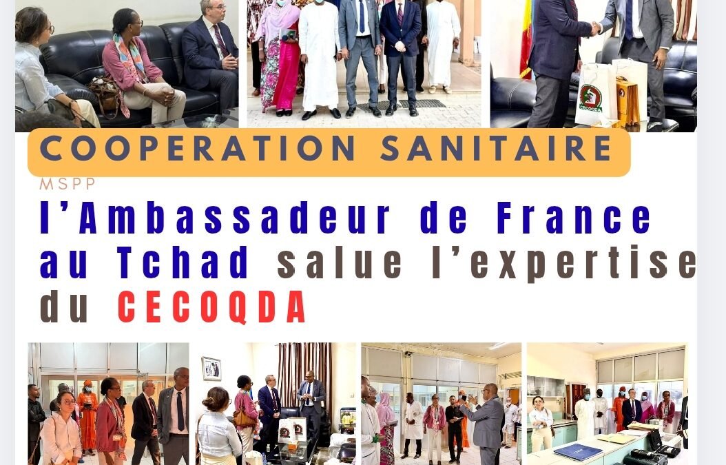 Coopération sanitaire : l’Ambassadeur de France salue l’expertise du CECOQDA