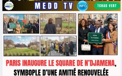 Diplomatie des villes : Paris inaugure le Square de N’Djamena, symbole d’une amitié renouvelée