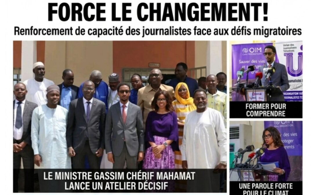 Médias et climat : N’Djaména renforce la capacité des journalistes face aux défis migratoires