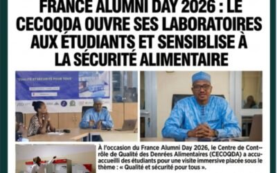France Alumni Day 2026 : le CECOQDA ouvre ses laboratoires aux étudiants et sensibilise à la sécurité alimentaire