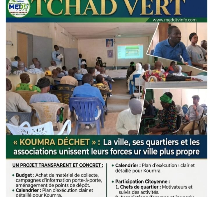 « Koumra Déchet » : Koumra se bouge : autorités, quartiers et associations s&rsquo;unissent pour en finir avec la saleté