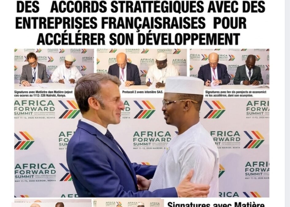 Africa Forward 2026 : le Tchad scelle des accords stratégiques avec des entreprises françaises pour accélérer son développement