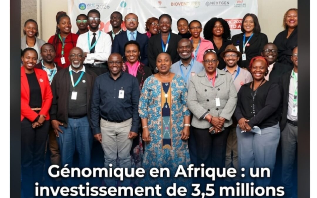 Génomique en Afrique : un investissement de 3,5 millions de dollars ouvre une nouvelle ère pour la médecine de précision