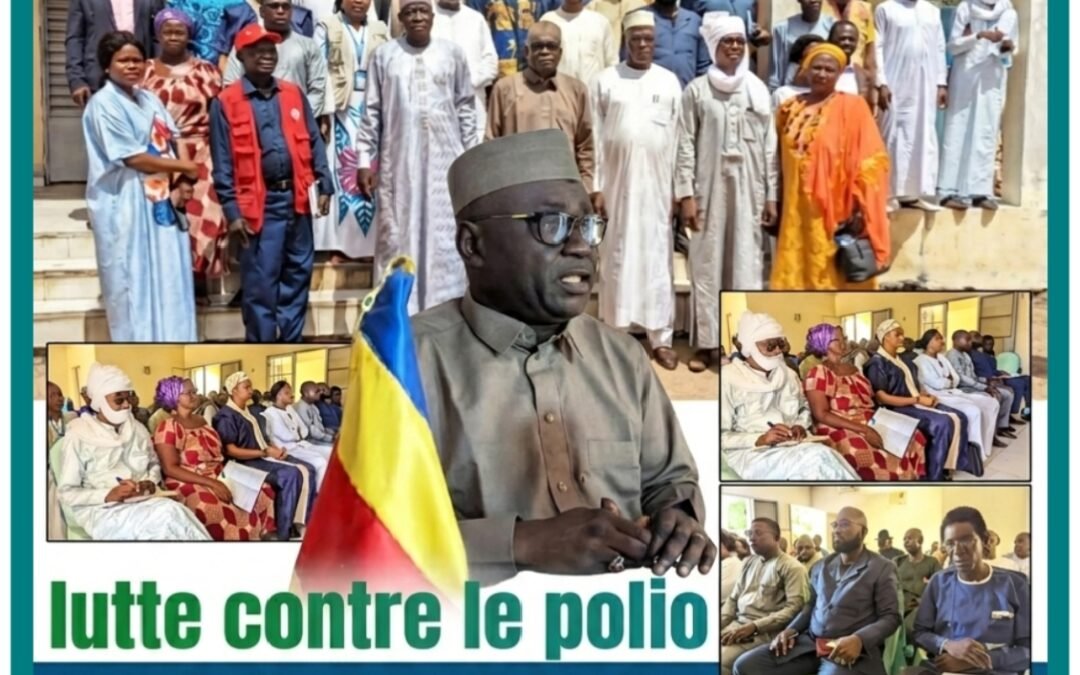 Tandjilé : autorités, leaders communautaires et partenaires unissent leurs voix pour protéger les enfants contre la poliomyélite