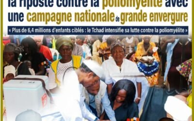 Santé des enfants : le Tchad relance la riposte contre la poliomyélite avec une campagne nationale de grande envergure