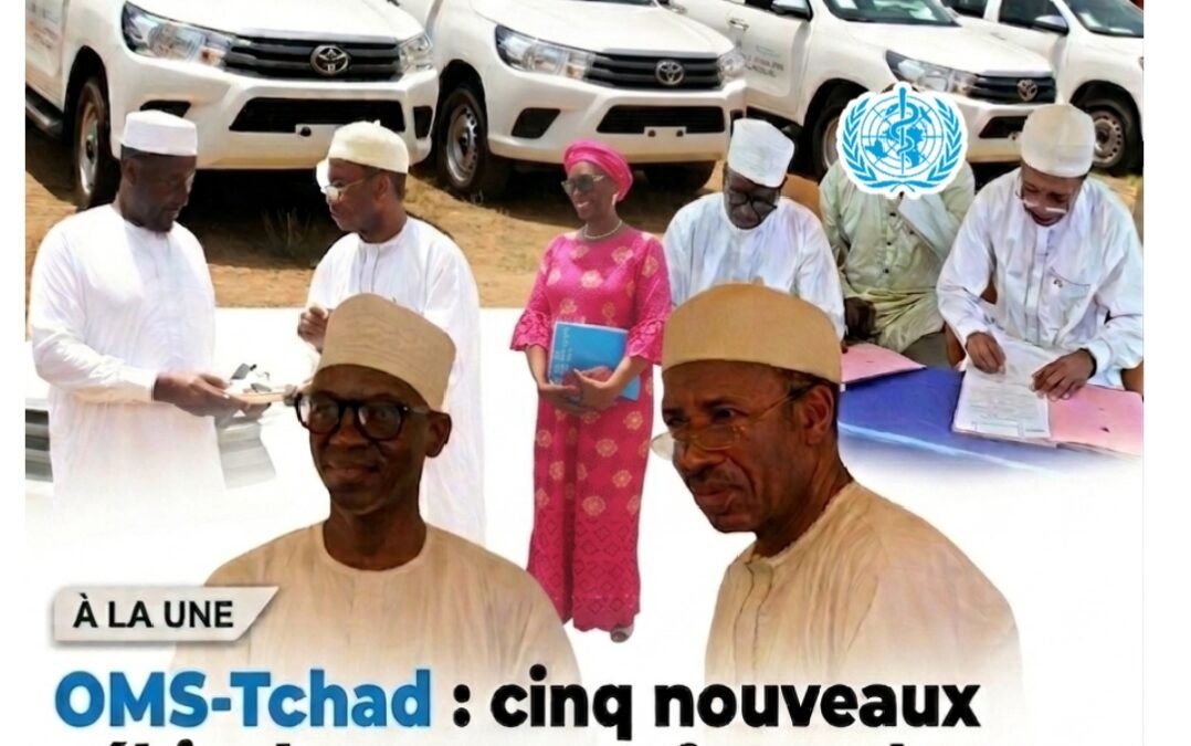 OMS-Tchad : cinq nouveaux véhicules pour renforcer la vaccination et la surveillance épidémiologique