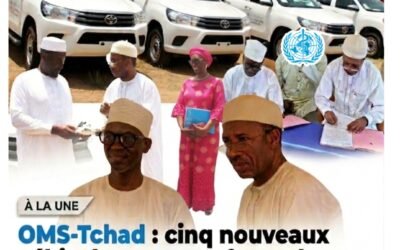 OMS-Tchad : cinq nouveaux véhicules pour renforcer la vaccination et la surveillance épidémiologique