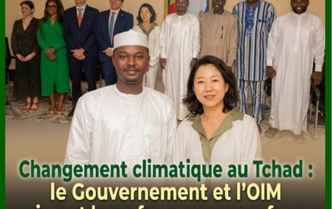 Changement climatique au Tchad : le Gouvernement et l’OIM unissent leurs forces pour renforcer la résilience des populations
