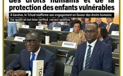 À Genève, le Tchad porte la voix des droits humains et de la protection des enfants vulnérables