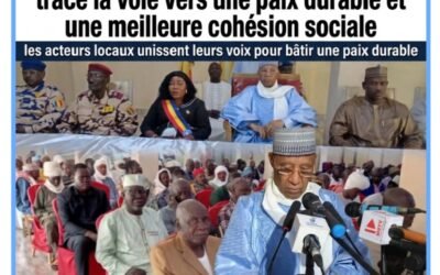Logone Occidental : les acteurs locaux unissent leurs voix pour bรขtir une paix durable