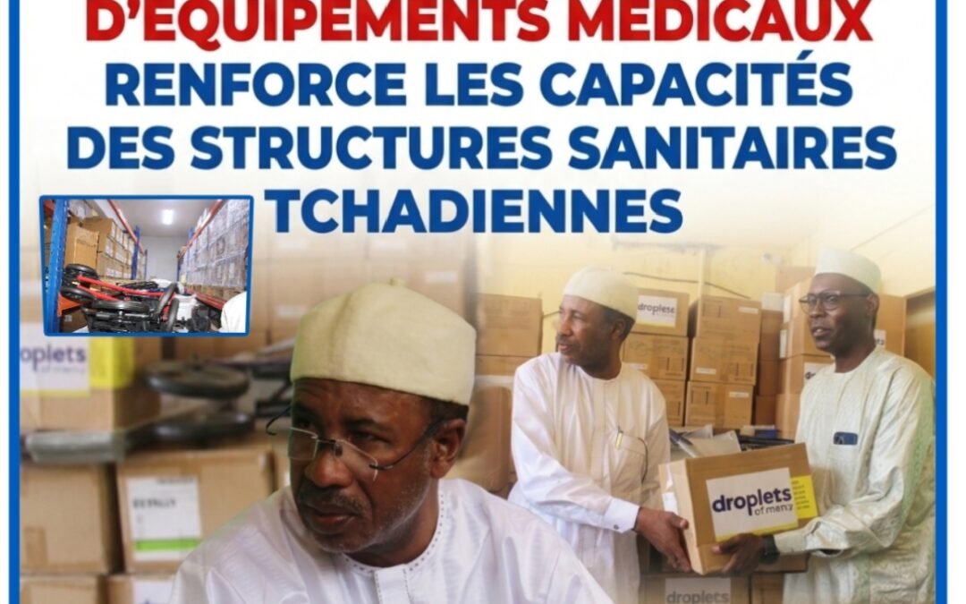 Santé : un important don d’équipements médicaux renforce les capacités des structures sanitaires tchadiennes